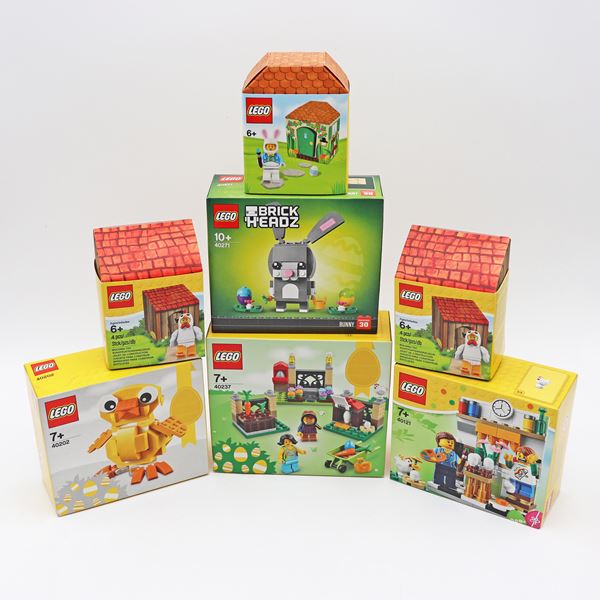 LEGO Easter Collection – Seven–Item Lot