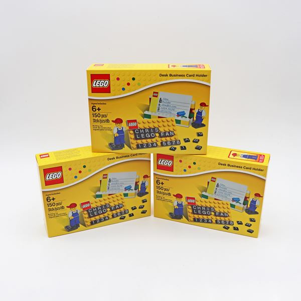 LEGO 850425 ×3 – Desk Business Card Holder Lot