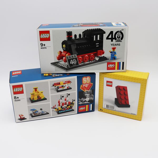 The LEGO Group - LEGO Anniversaries & Heritage – Three–Set Lot
