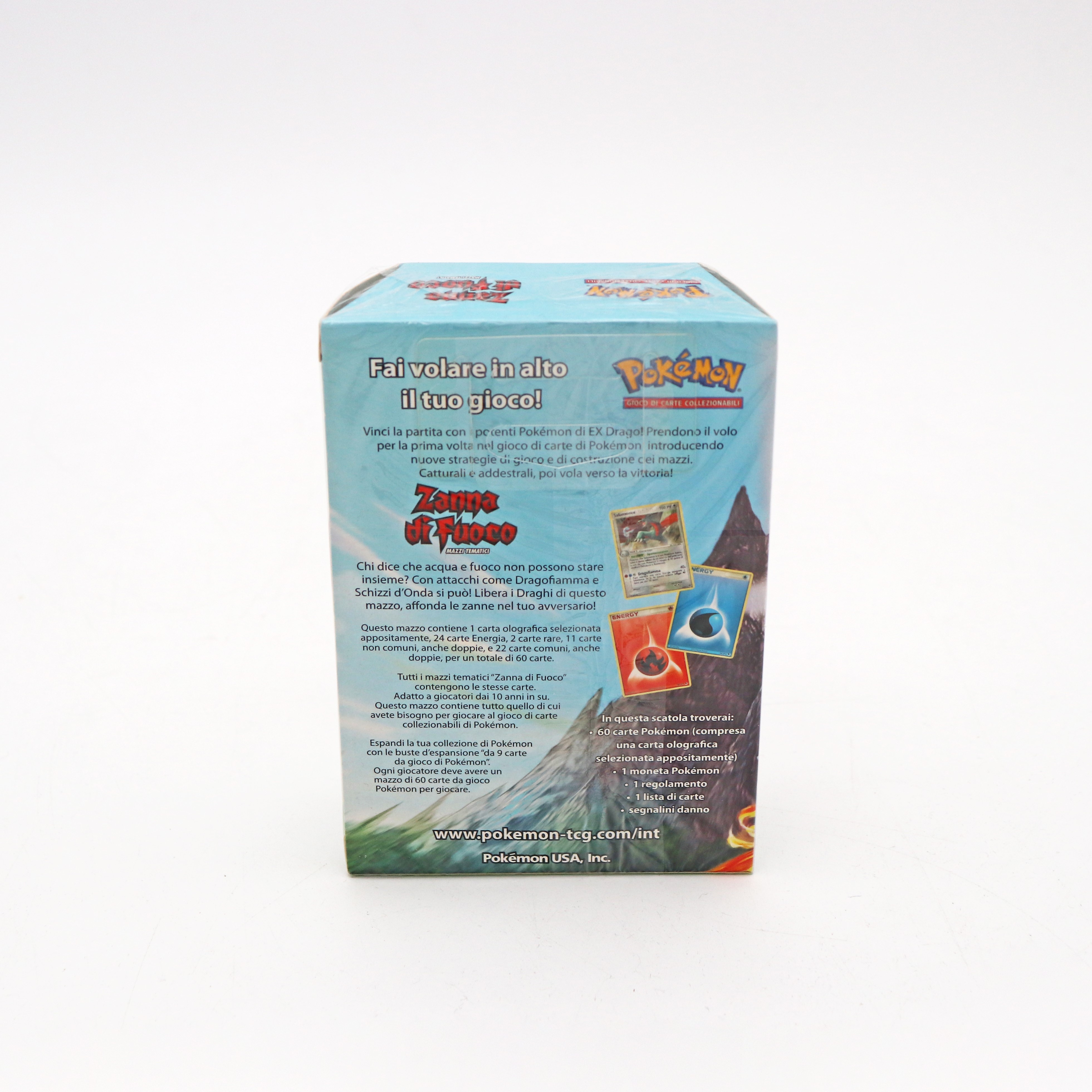 The Pokémon Company - Zanna di Fuoco Mazzo Tematico - Salamance, Ex Drago [ita]