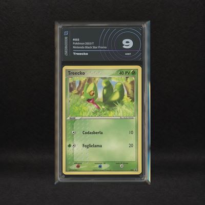 Treecko #3, Nintendo Black Star Promos [ita]