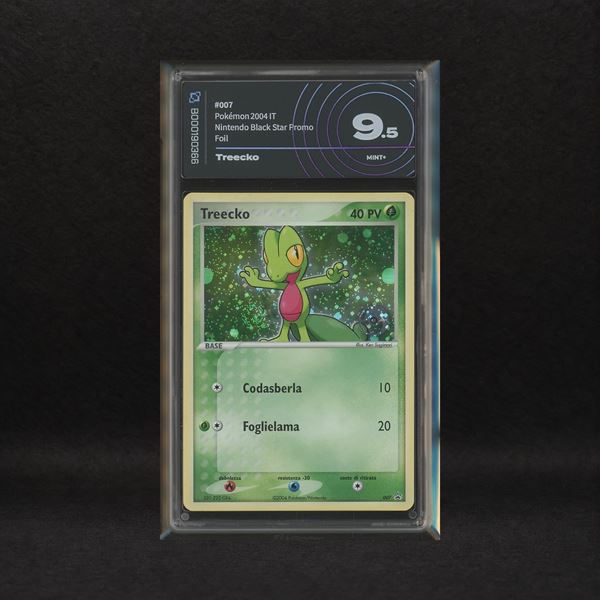 Treecko #7 Holo (Swirl) Poké Ball, Nintendo Black Star Promos [ITA]