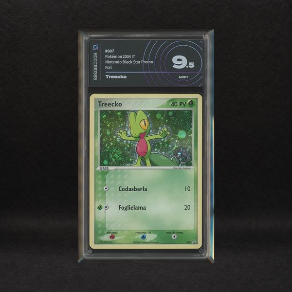 The Pokémon Company - Treecko #7 Holo (Swirl) Poké Ball, Nintendo Black Star Promos [ITA]