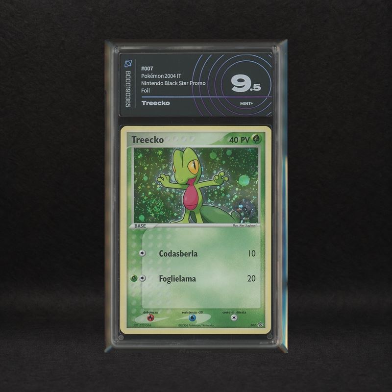 The Pokémon Company - Treecko #7 Holo (swirl) Poké Ball, Nintendo Black Star Promos [ita]