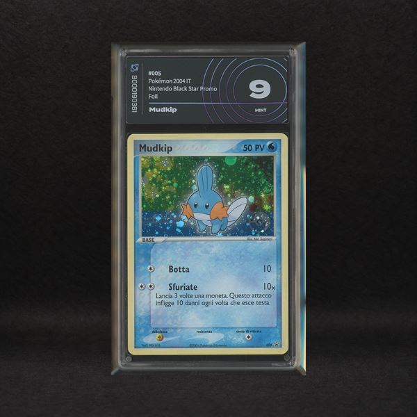 Mudkip #5 Holo (Swirl) Poké Ball, Nintendo Black Star Promos [ITA]