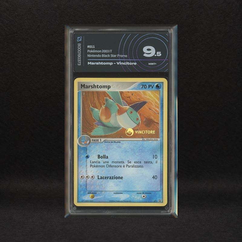 The Pokémon Company - Marshtomp #11 "vincitore" , Nintendo Black Star Promos [ita]