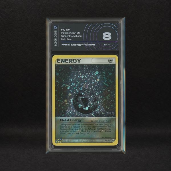 The Pokémon Company - Metal Energy #94 Holo (Swirl) "Winner", EX Ruby & Sapphire [ENG]