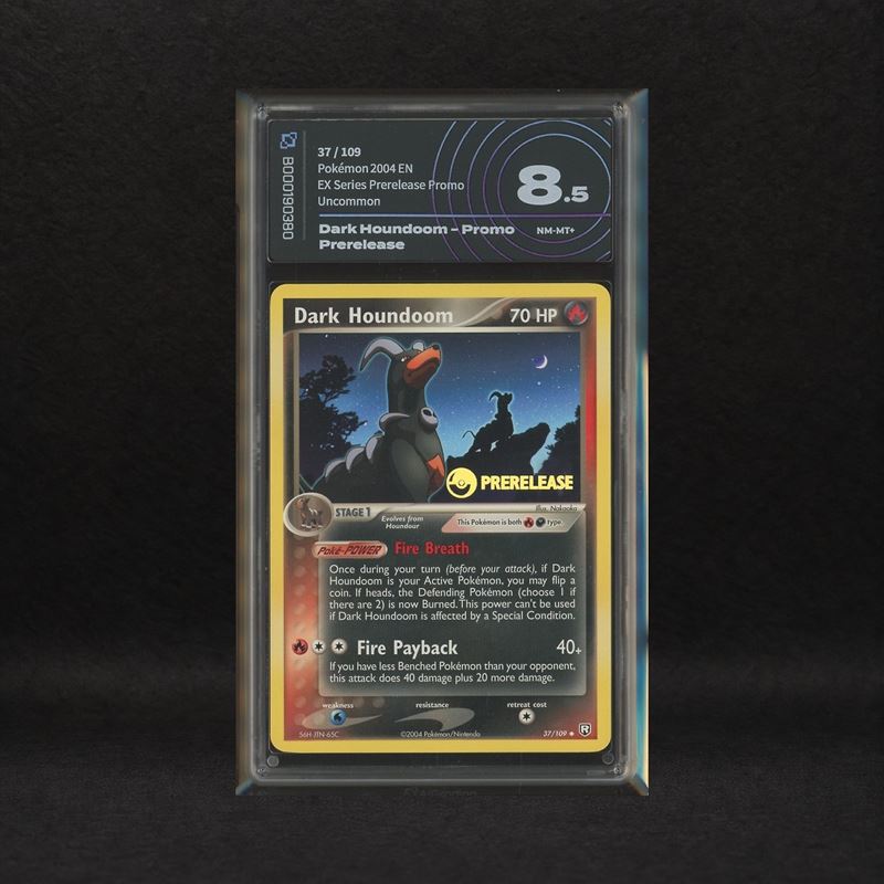The Pokémon Company - Dark Houndoom #37 "pre-release", Ex Team Rocket Return [eng]