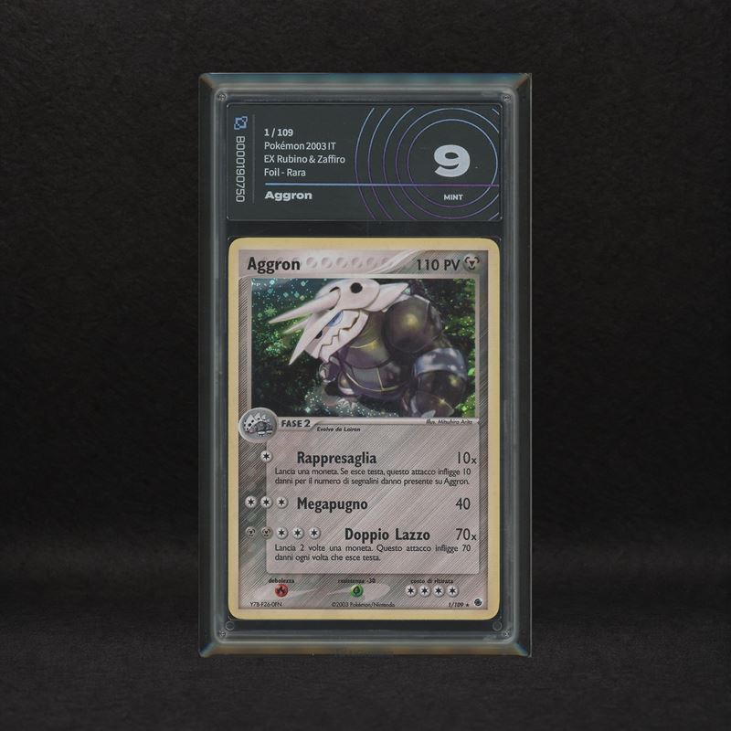 The Pokémon Company - Aggron #1 Holo (swirl), Ex Rubino e Zaffiro [ita]