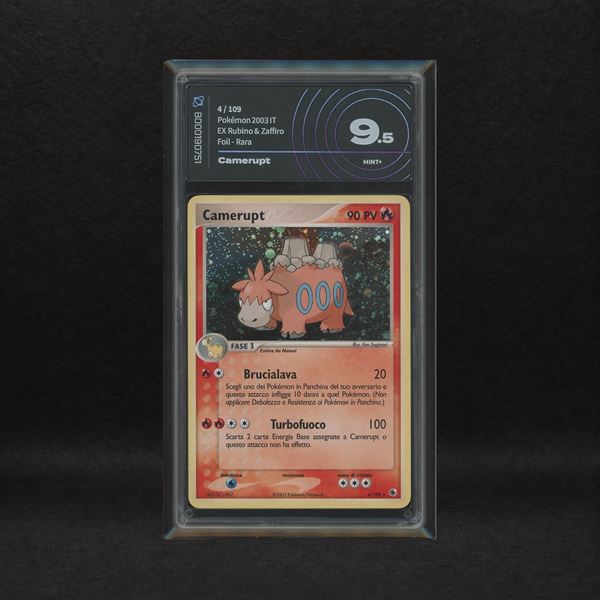 The Pokémon Company - Camerupt #4 Holo, EX Rubino e Zaffiro [ITA]