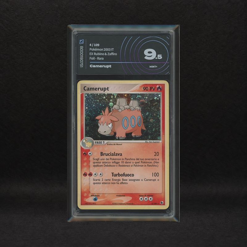 The Pokémon Company - Camerupt #4 Holo, Ex Rubino e Zaffiro [ita]