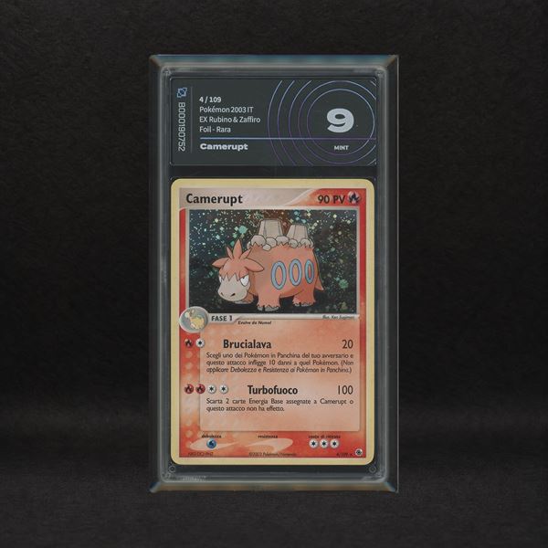 The Pokémon Company - Camerupt #4 Holo (Swirl), EX Rubino e Zaffiro [ITA]