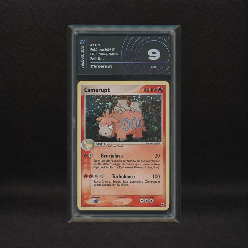 The Pokémon Company - Camerupt #4 Holo (swirl), Ex Rubino e Zaffiro [ita]