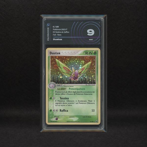 Dustox #6 Holo (Swirl), EX Rubino e Zaffiro [ITA]