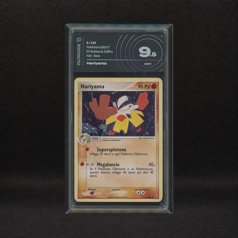 The Pokémon Company - Hariyama #8 Holo, Ex Rubino e Zaffiro [ita]