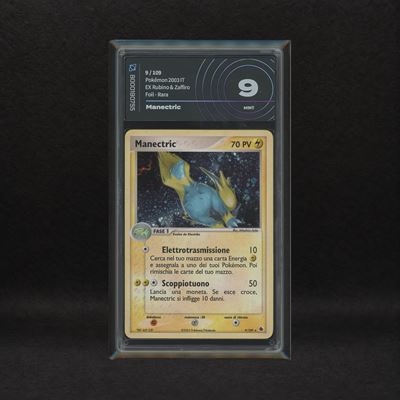 Manectric #9 Holo, Ex Rubino e Zaffiro [ita]