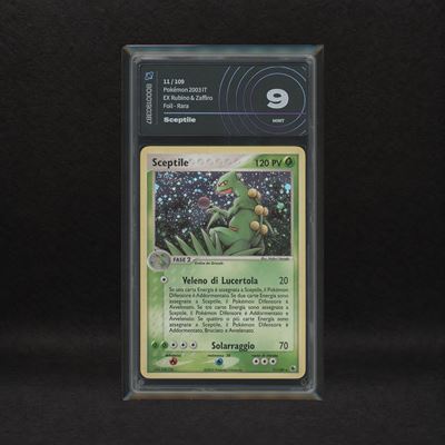 Sceptile #11 Holo (swirl) , Ex Rubino e Zaffiro [ita]