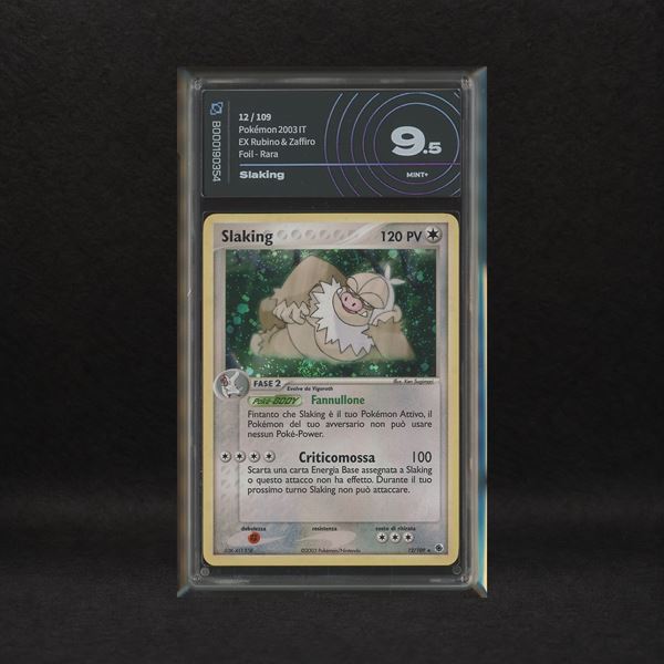 Slaking #12 Holo (Swirl), EX Rubino e Zaffiro [ITA]
