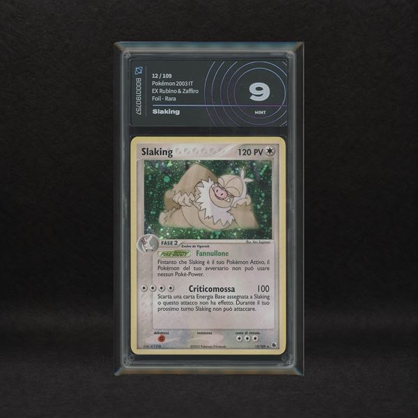 The Pokémon Company - Slaking #12 Holo, EX Rubino e Zaffiro [ITA]