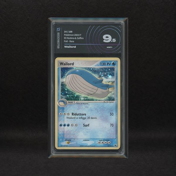 Wailord #14 Holo, EX Rubino e Zaffiro [ITA]