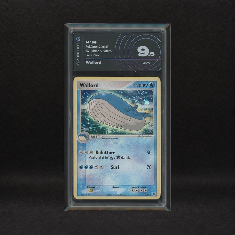 The Pokémon Company - Wailord #14 Holo, Ex Rubino e Zaffiro [ita]