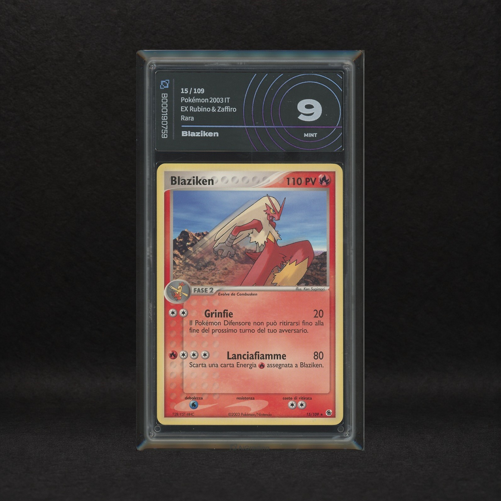 The Pokémon Company - Lotto Starter Hoenn: Blaziken #15, Sceptile #20 & Swampert #23, Ex Rubino e...