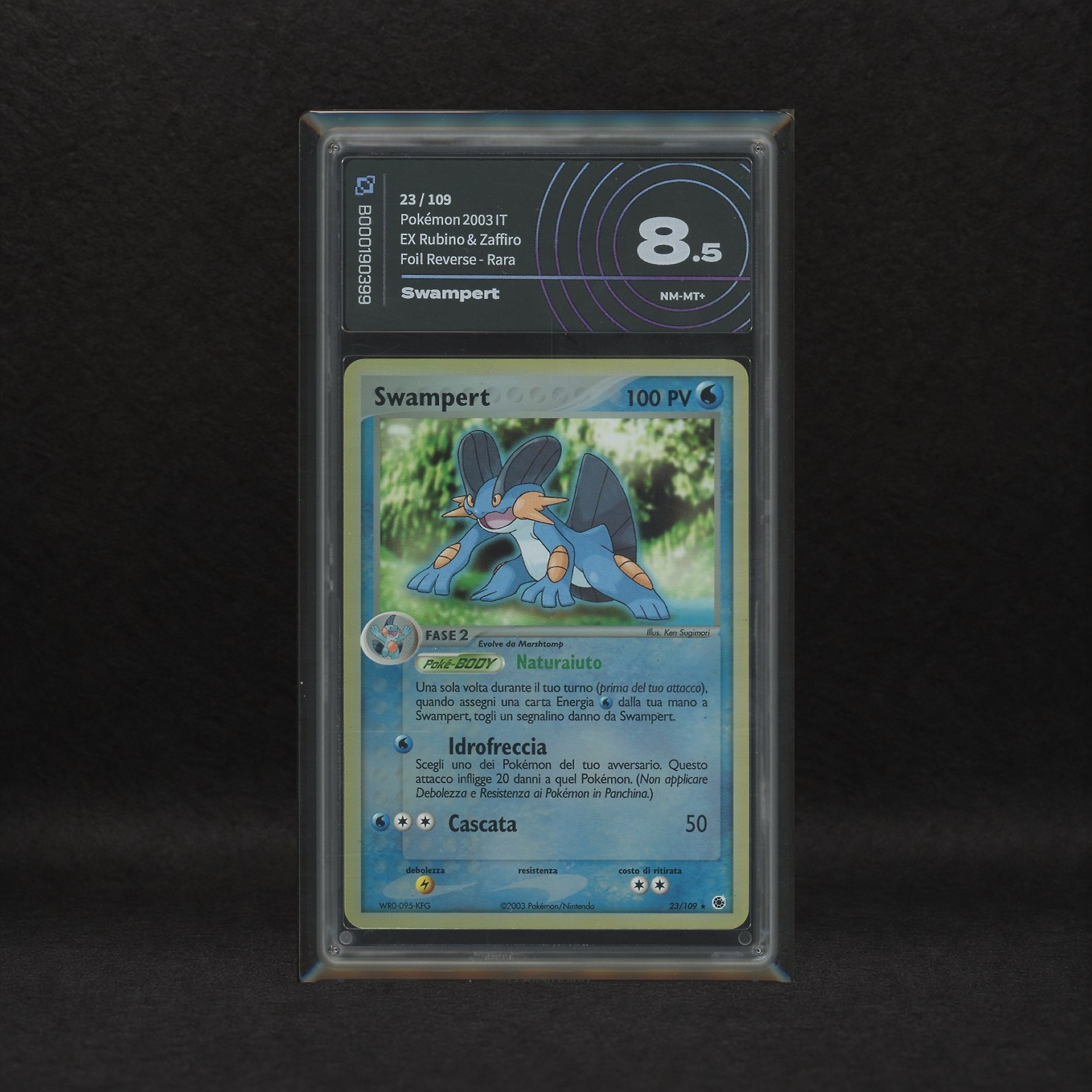 The Pokémon Company - Lotto Starter Hoenn Reverse Holo: Mudkip #59-60, Marshtomp #40-41, Swampert...