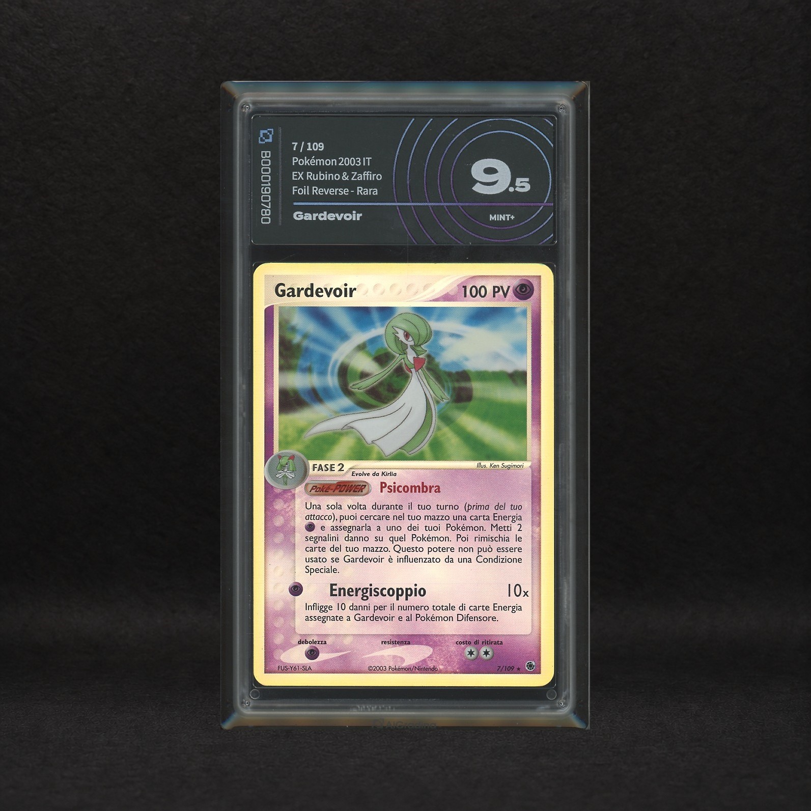 The Pokémon Company - Lotto Psico Hoenn Reverse Holo: Ralts #66-67-68, Kirlia #34-35, Gardevoir #...