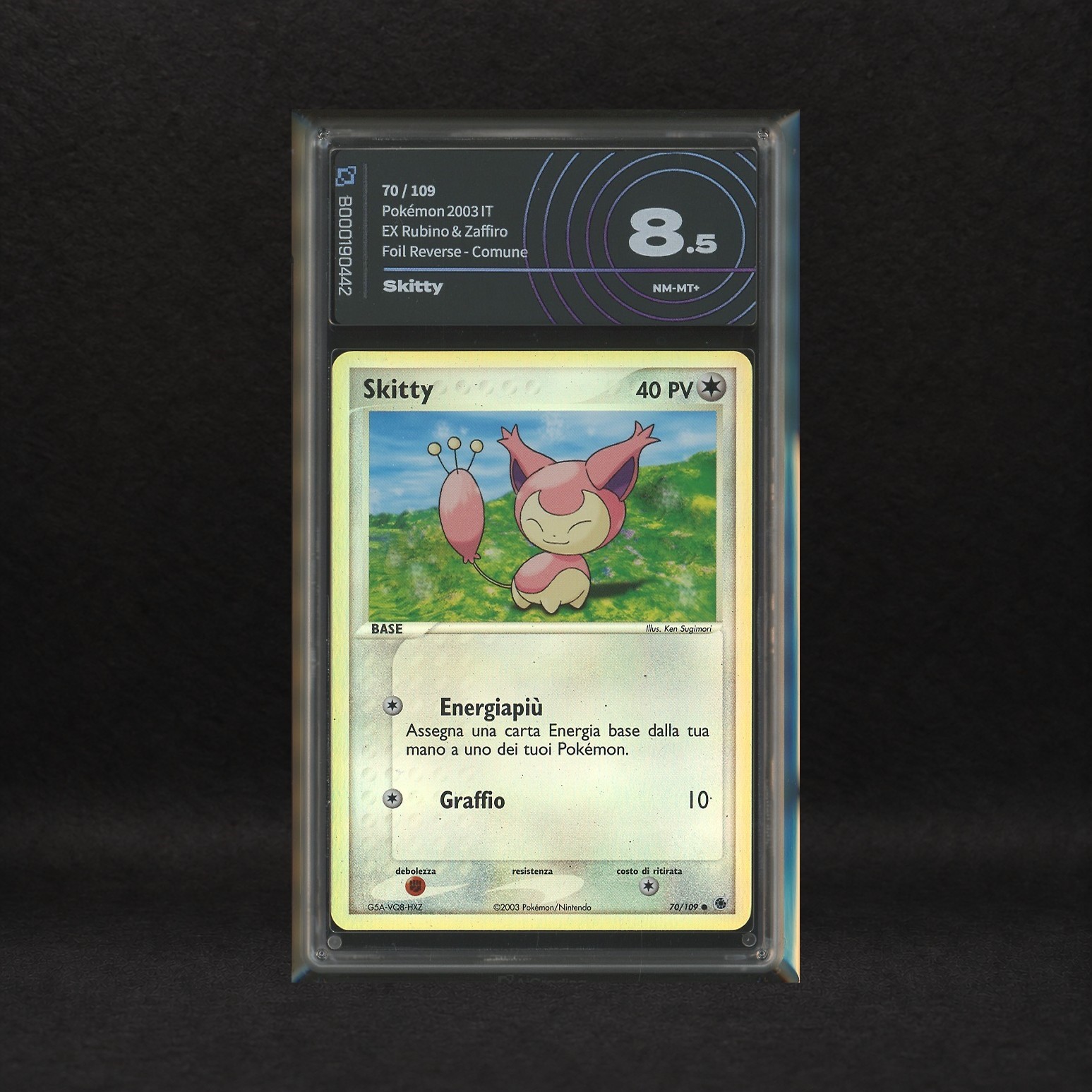 The Pokémon Company - Lotto Normale Hoenn Reverse Holo: Skitty #70, Delcatty #5, Ex Rubino e Zaff...