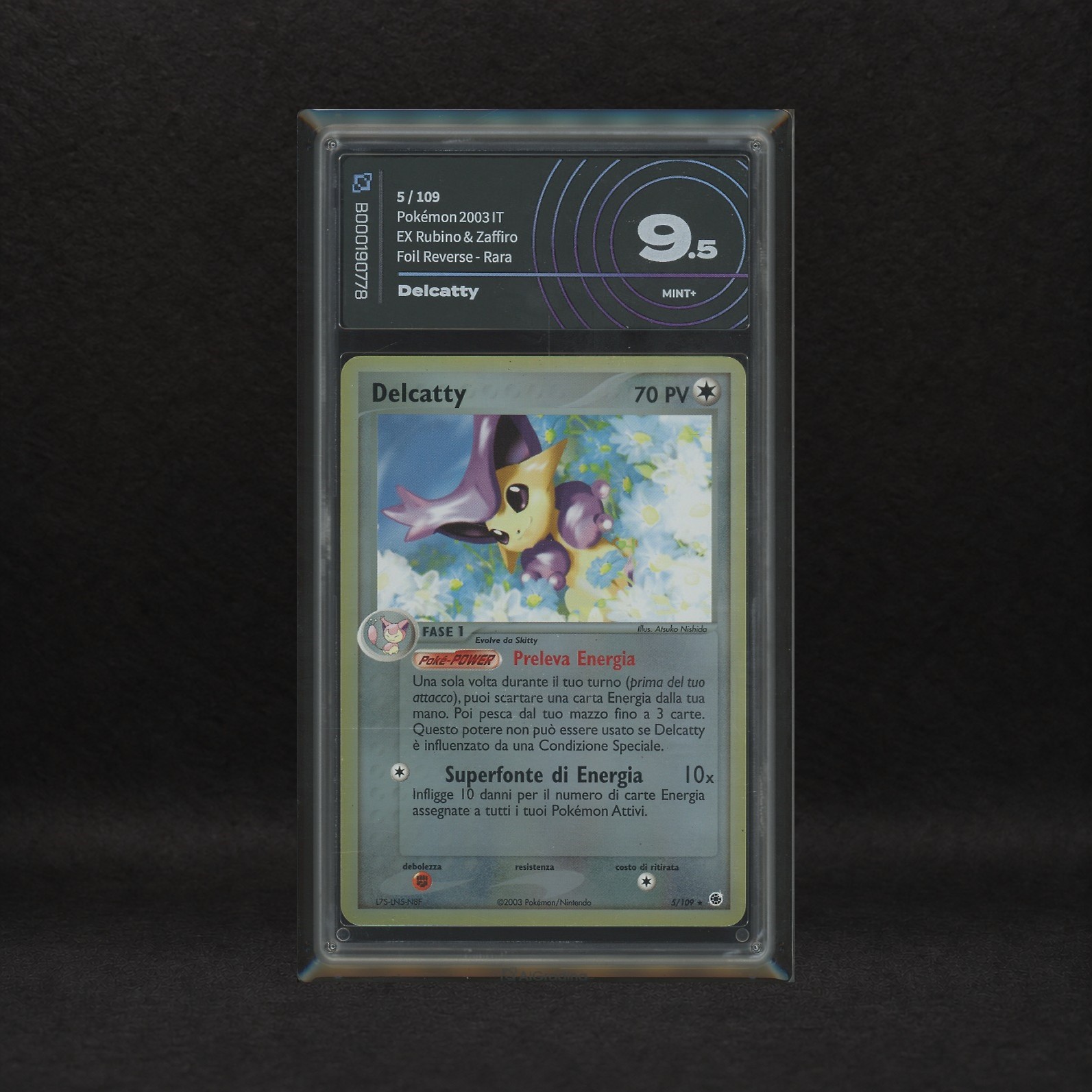 The Pokémon Company - Lotto Normale Hoenn Reverse Holo: Skitty #70, Delcatty #5, Ex Rubino e Zaff...