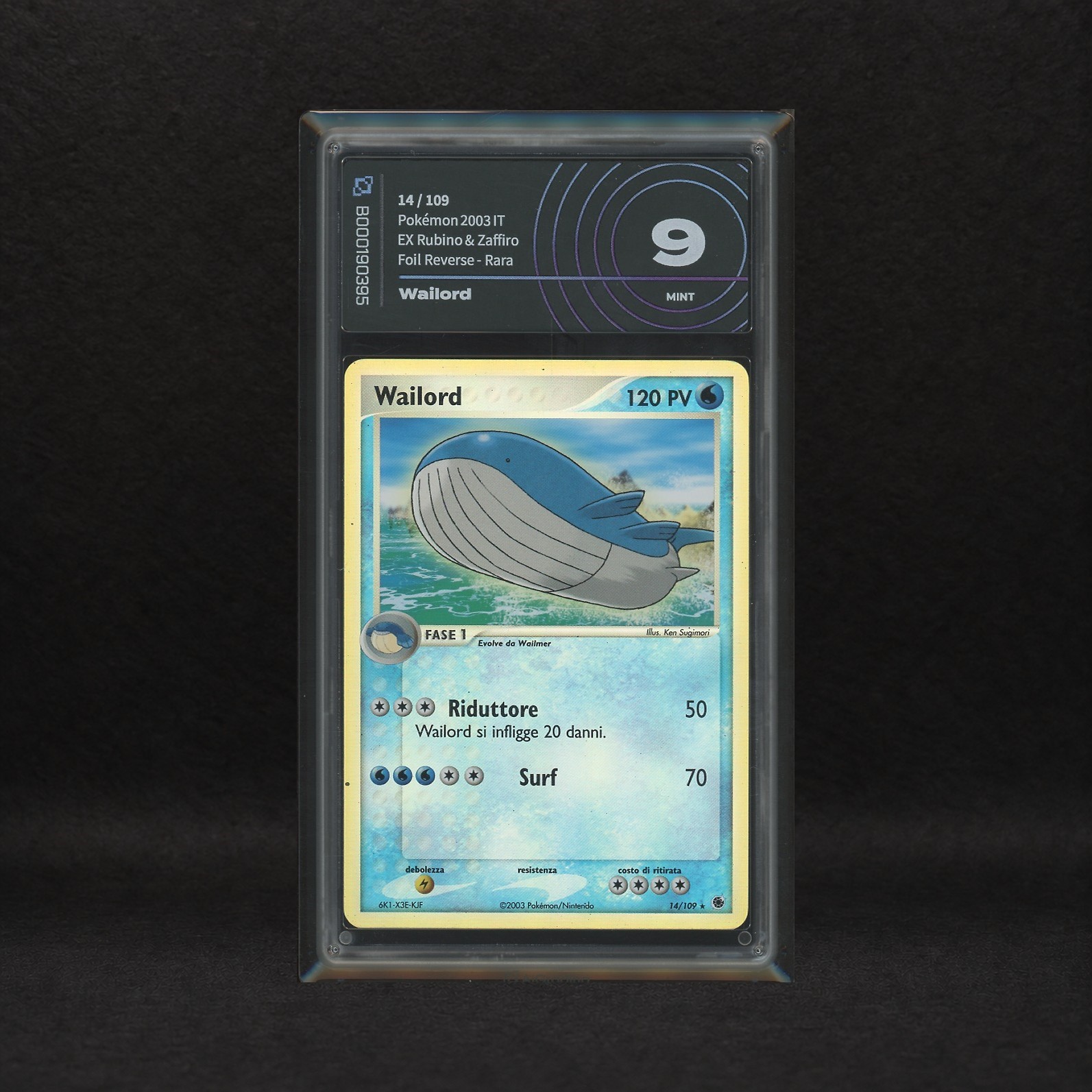 The Pokémon Company - Lotto Acqua Kanto/hoenn Reverse Holo: Wailord #14, Seaking #21, Sharpedo #2...
