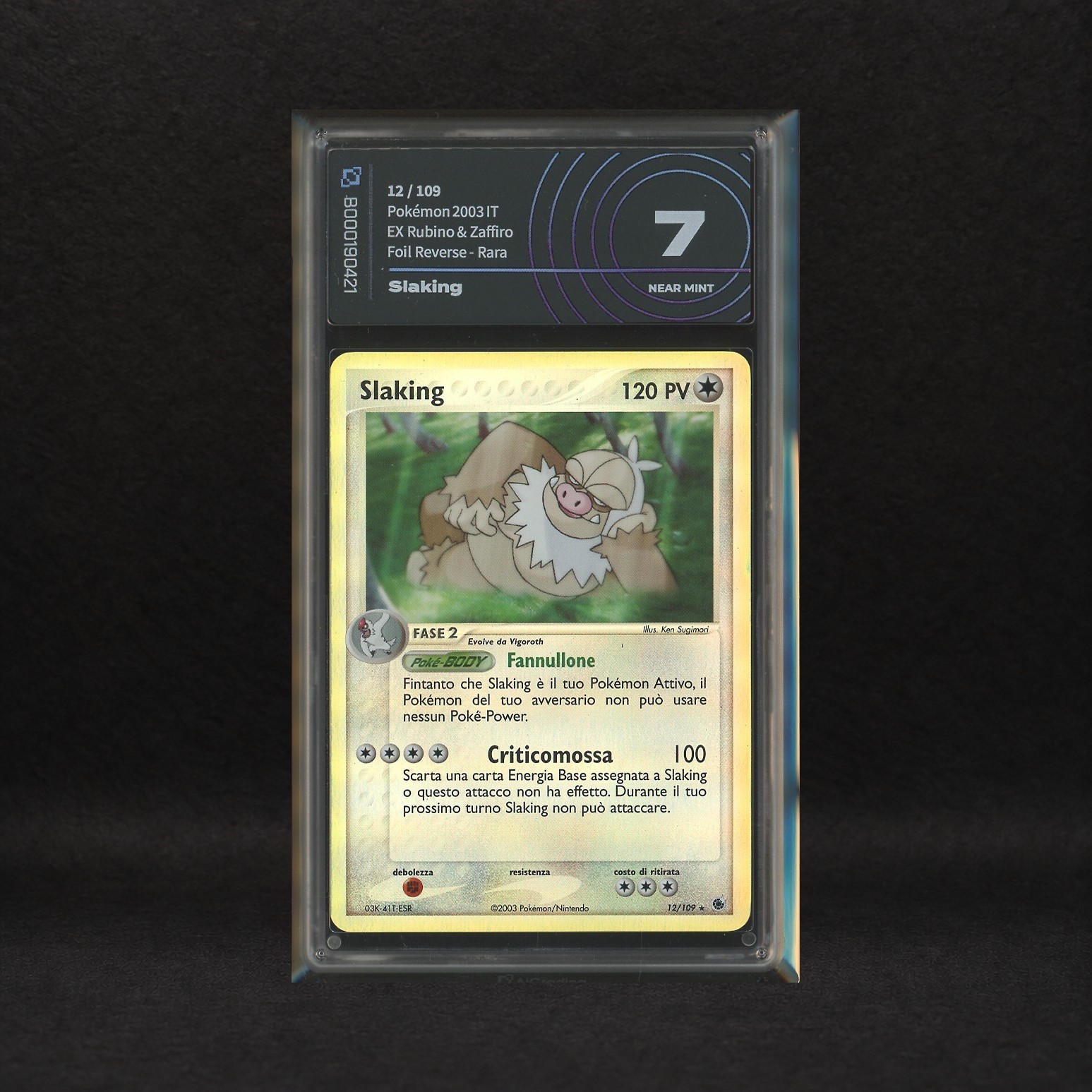 The Pokémon Company - Lotto 2a Fase Hoenn Reverse Holo: Gardevoir #7, Slaking #12, Ex Rubino e Za...