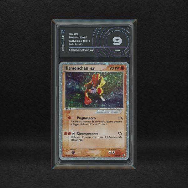 The Pokémon Company - Hitmonchan ex #98 Holo (Swirl), EX Rubino e Zaffiro [ITA]