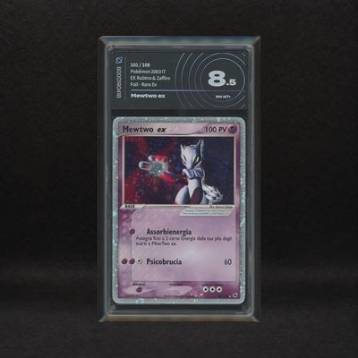 Mewtwo Ex #101 Holo (swirl), Ex Rubino e Zaffiro [ita]