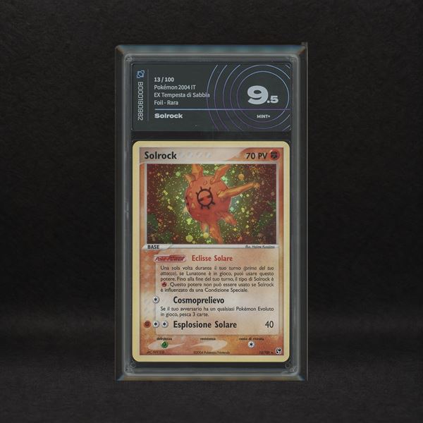 Solrock #13 Holo (Swirl), EX Tempesta di Sabbia [ITA]