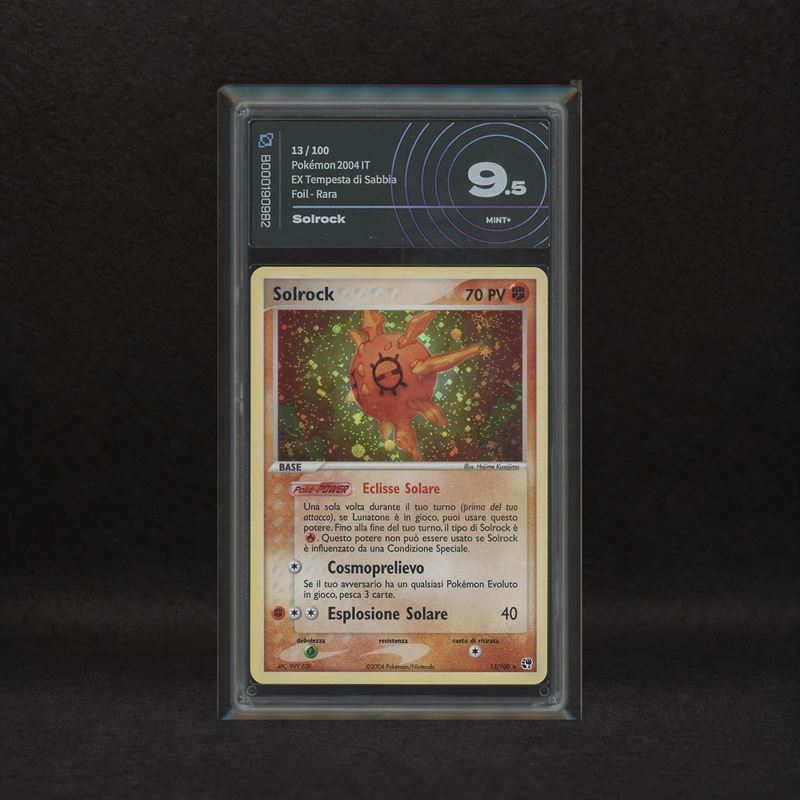 The Pokémon Company - Solrock #13 Holo (swirl), Ex Tempesta di Sabbia [ita]