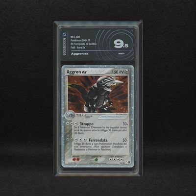 Aggron Ex #95 Holo, Ex Tempesta di Sabbia [ita]