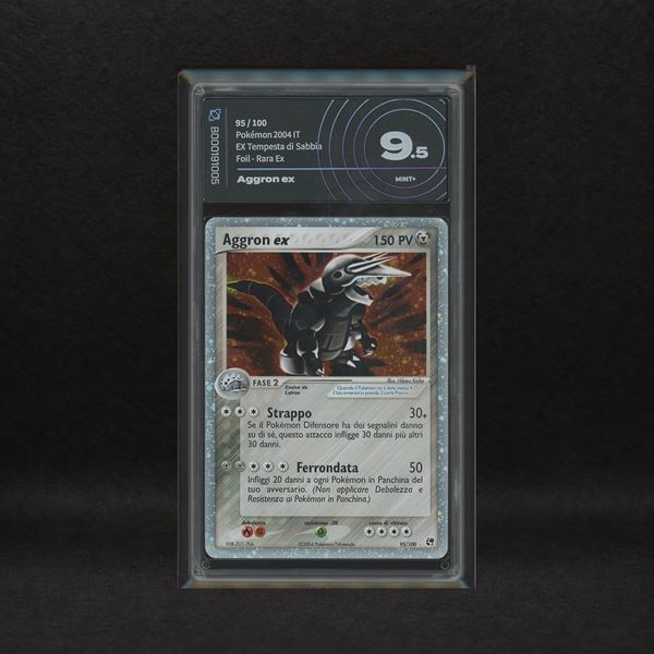 The Pokémon Company - Aggron ex #95 Holo, EX Tempesta di Sabbia [ITA]