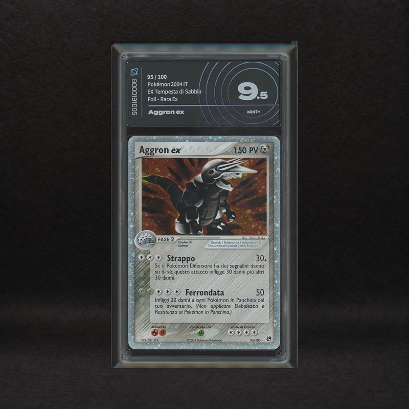 The Pokémon Company - Aggron Ex #95 Holo, Ex Tempesta di Sabbia [ita]