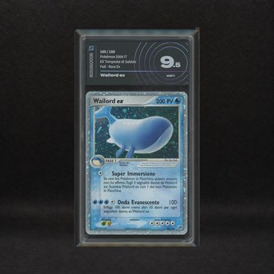 Wailord Ex #100 Holo, Ex Tempesta di Sabbia [ita]