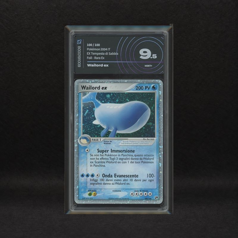 The Pokémon Company - Wailord Ex #100 Holo, Ex Tempesta di Sabbia [ita]