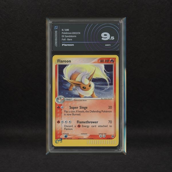 The Pokémon Company - Flareon #5 Holo, EX Sandstorm [ENG]