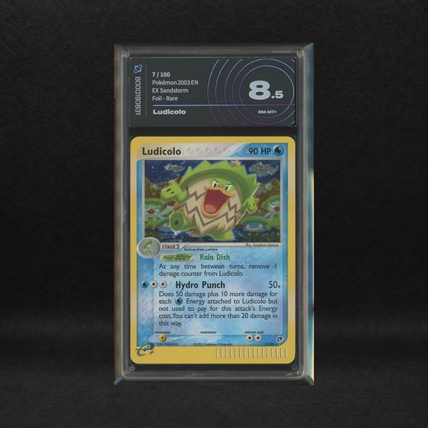 Ludicolo #7 Holo, EX Sandstorm [ENG]