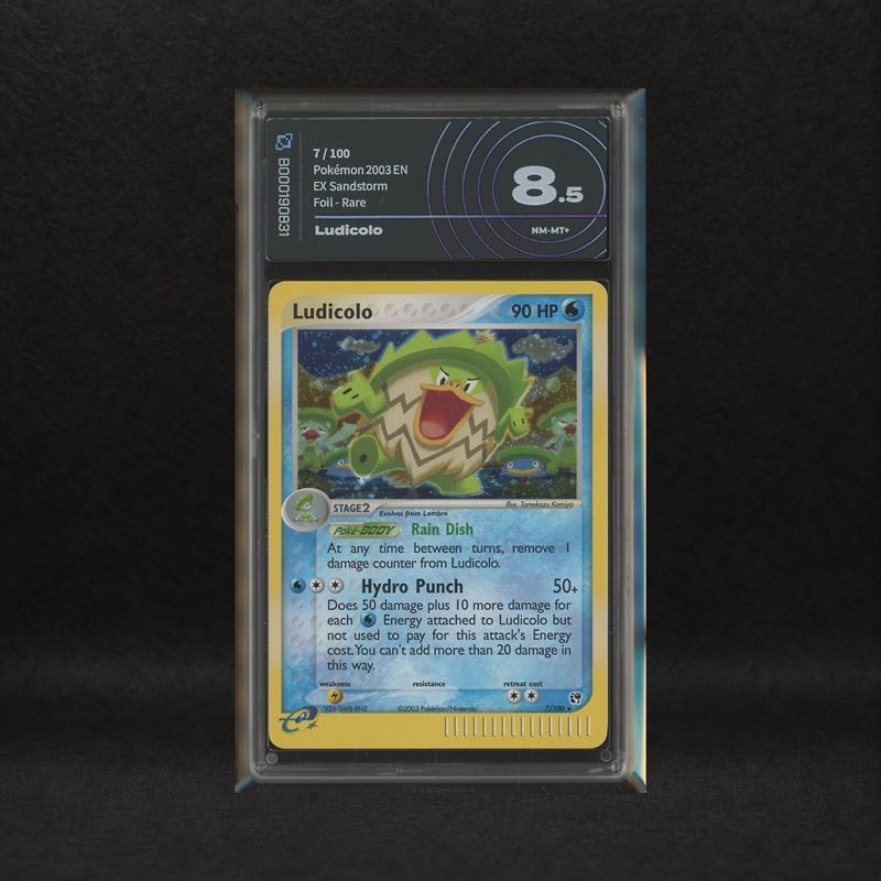 The Pokémon Company - Ludicolo #7 Holo, Ex Sandstorm [eng]