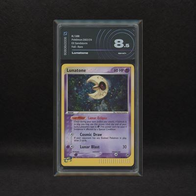 Lunatone #8 Holo (swirl), Ex Sandstorm [eng]