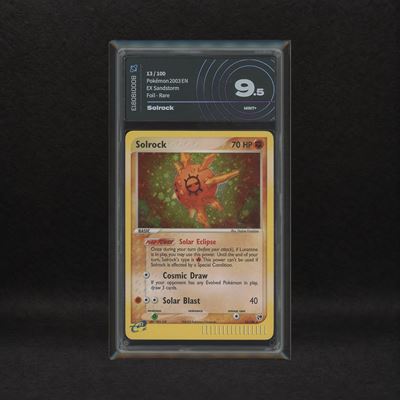 Solrock #13 Holo (swirl), Ex Sandstorm [eng]