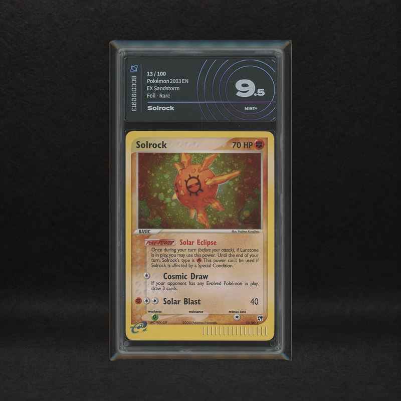 The Pokémon Company - Solrock #13 Holo (swirl), Ex Sandstorm [eng]