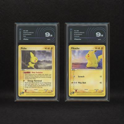 Electro Lot: Pichu #20, Pikachu #72, Ex Sandstorm [eng]