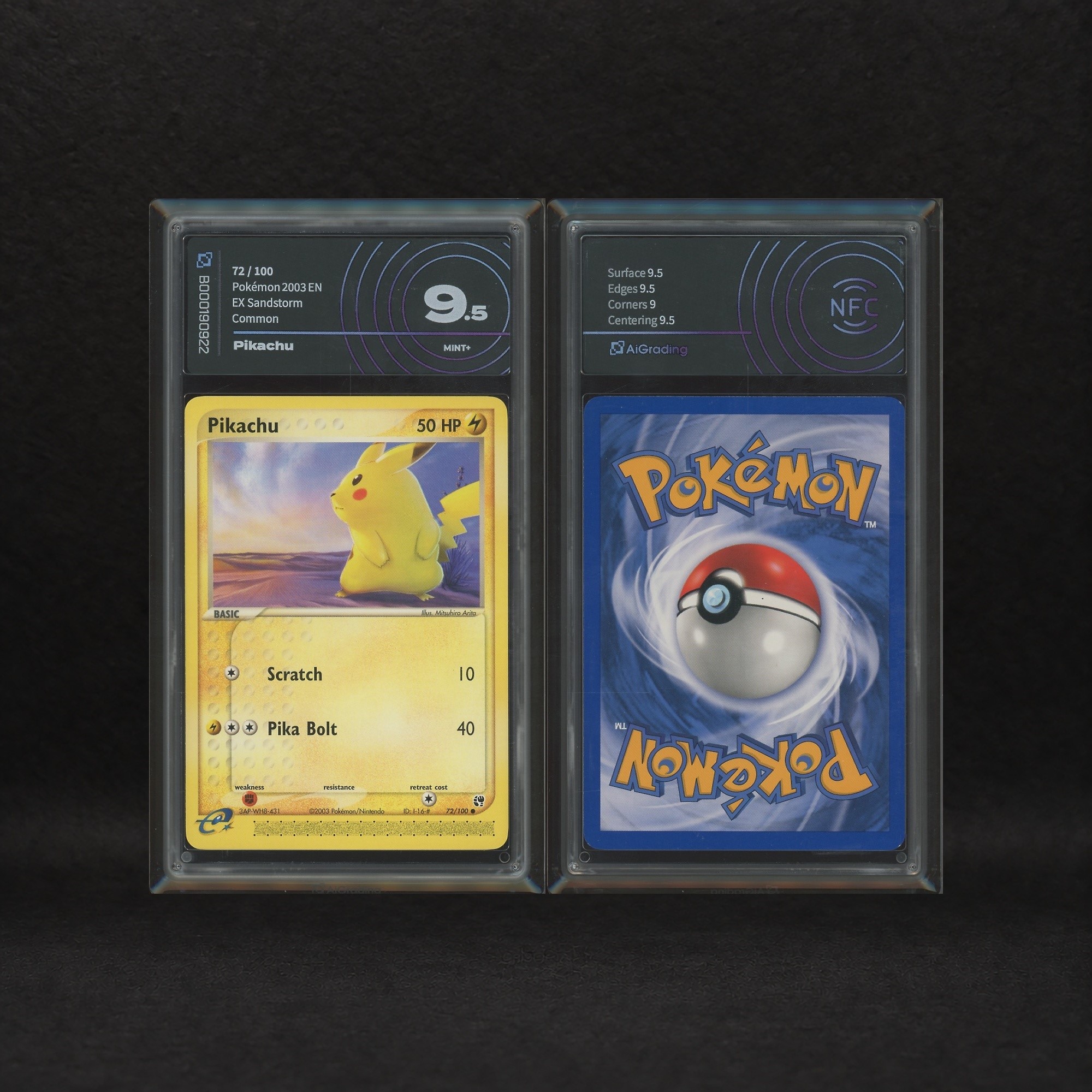 The Pokémon Company - Electro Lot: Pichu #20, Pikachu #72, Ex Sandstorm [eng]