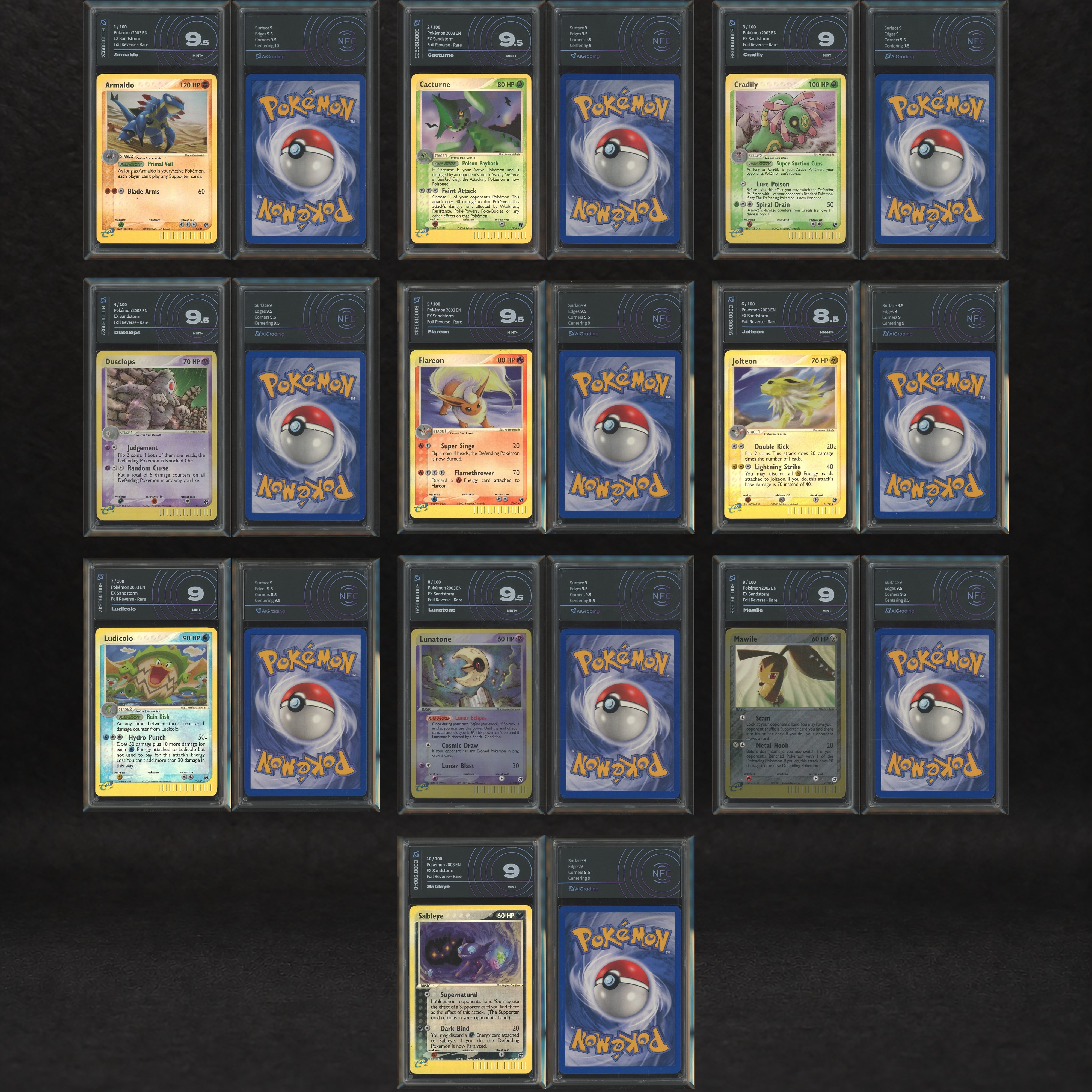 The Pokémon Company - Ex Sandstorm Reverse Holo Set #1-#85 - Only Pokémon [eng]